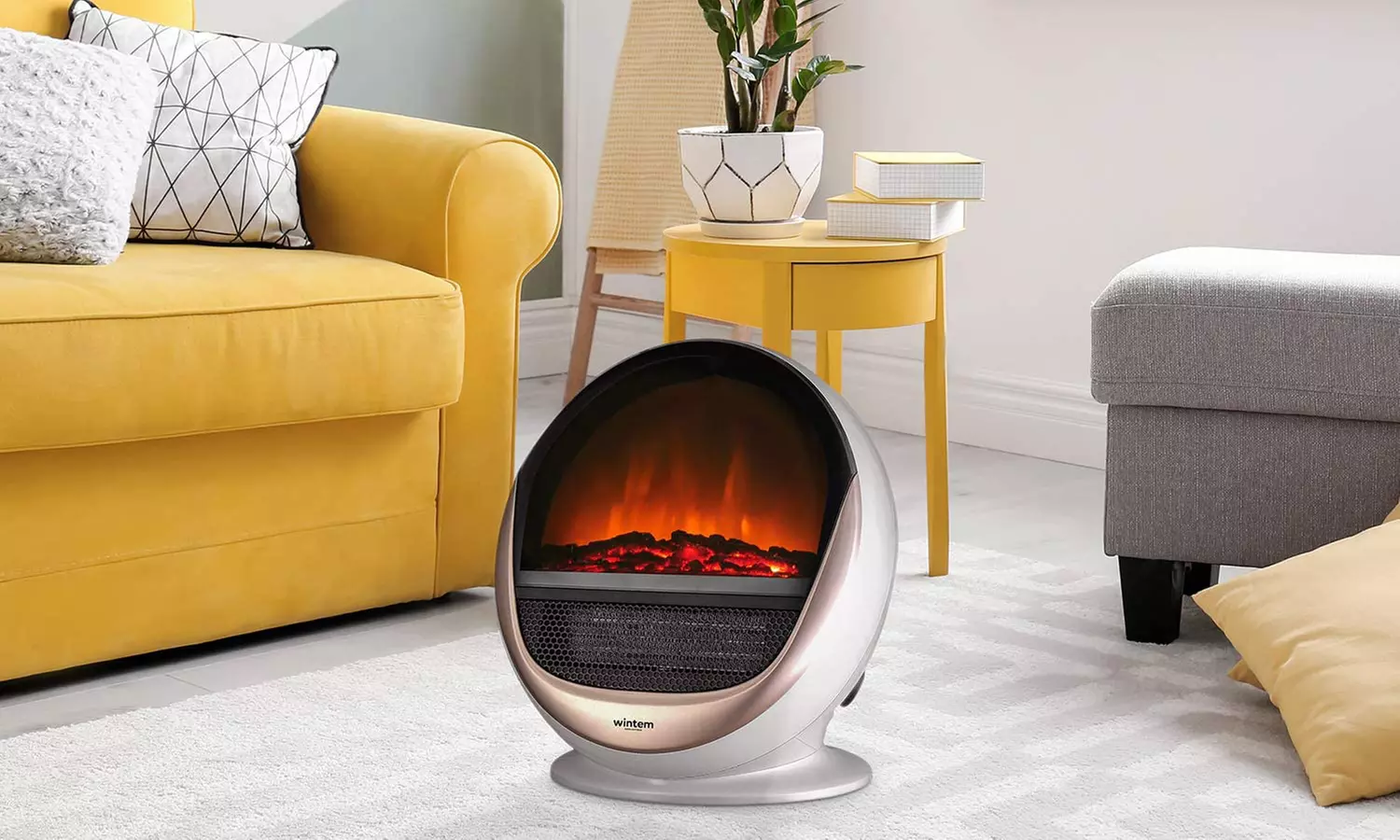 Stufa elettrica EGG Wintem da 1500 W ​con spedizione gratuit - Primary Image