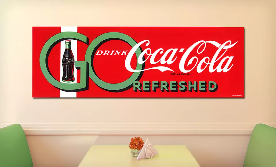Gallery-Wrapped Coca Cola Canvas Print (Up to 66% Off). 13 Prints Available. Free Shipping and Returns. - Primary Image