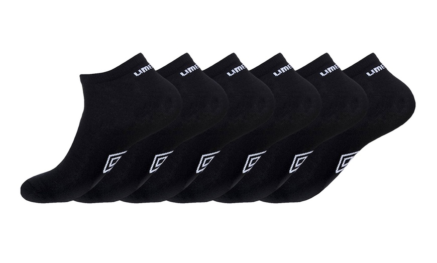 Image 3: Lot de 6, 9 ou 12 paires de chaussettes Umbro pour homme