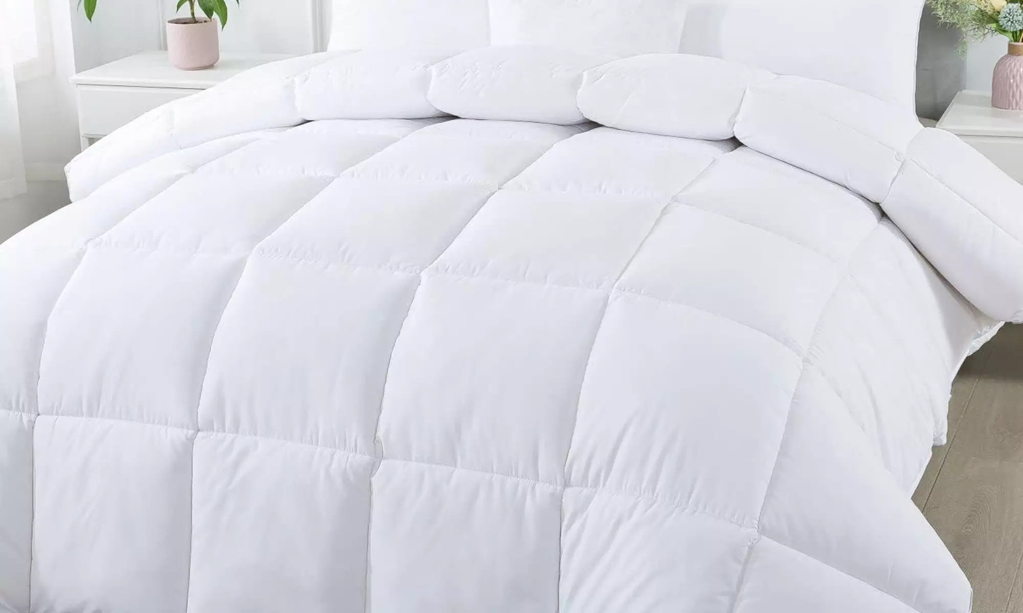 Couette en microfibres pliable et zippable