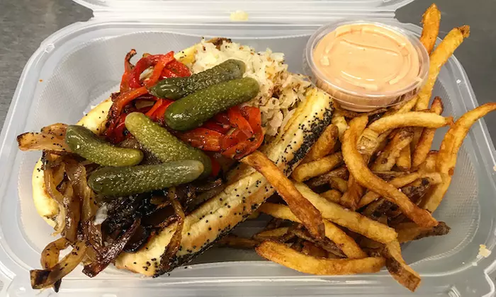 $14 for $20 Toward Food and Drink for Carryout or Dine-In at Sammy's Bistro Express - Primary Image