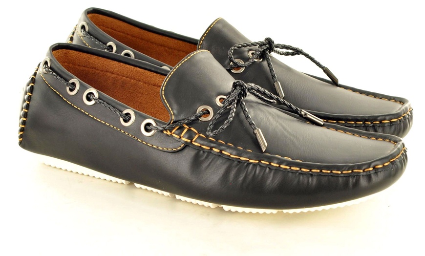 Image 4: Men's Lace-Up Loafers