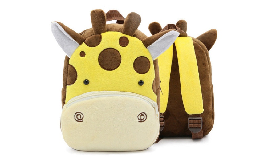 Image 14: Kids' Cartoon Animal Backpack