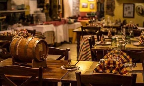 Menu completo da 4 portate con calice di vino per 2 persone alla Taverna del Vin Vino (sconto fino a 56%)