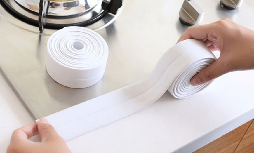 Image 12: Roll of Kitchen and Bathroom Adhesive Joint Tape