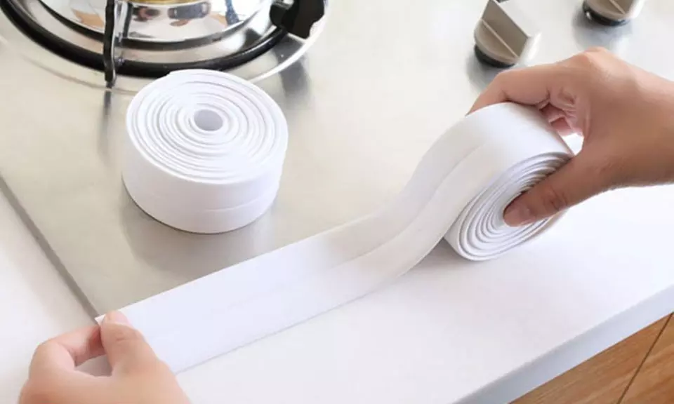 Roll of Kitchen and Bathroom Adhesive Joint Tape