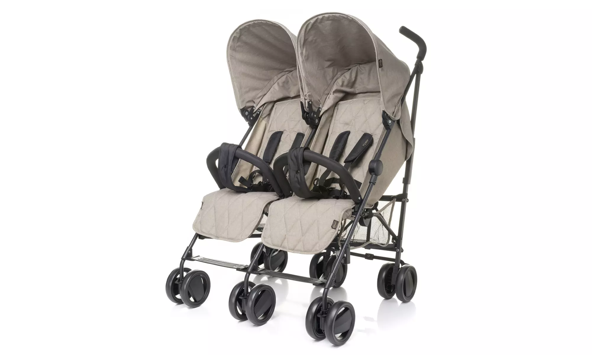 Poussette "Twin" Double Compacte pour Jumeaux ou Enfants Rapprochés de 4Baby - Second Medium