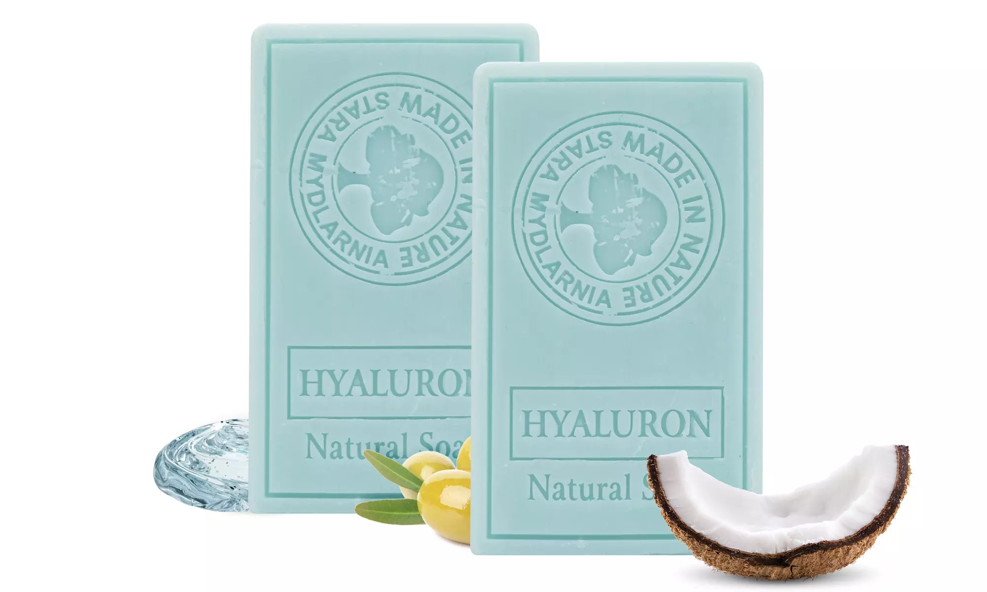 1 à 3 savons solides à l'acide hyaluronique 100 g - Image 3