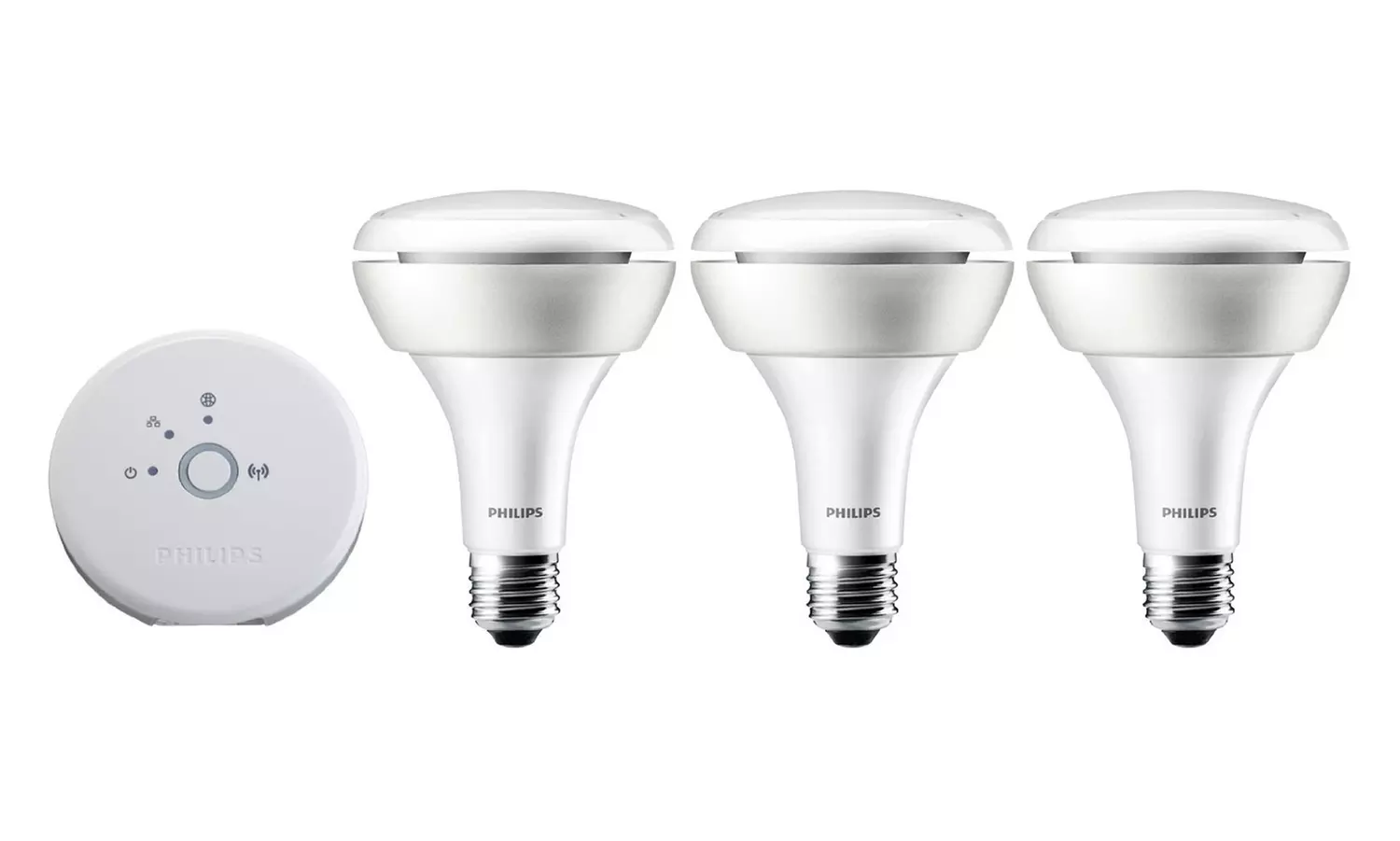 Philips Wireless Color-Changing Lighting Starter Kit with Bonus Bulb (Manufacturer Refurbished) - Second Medium