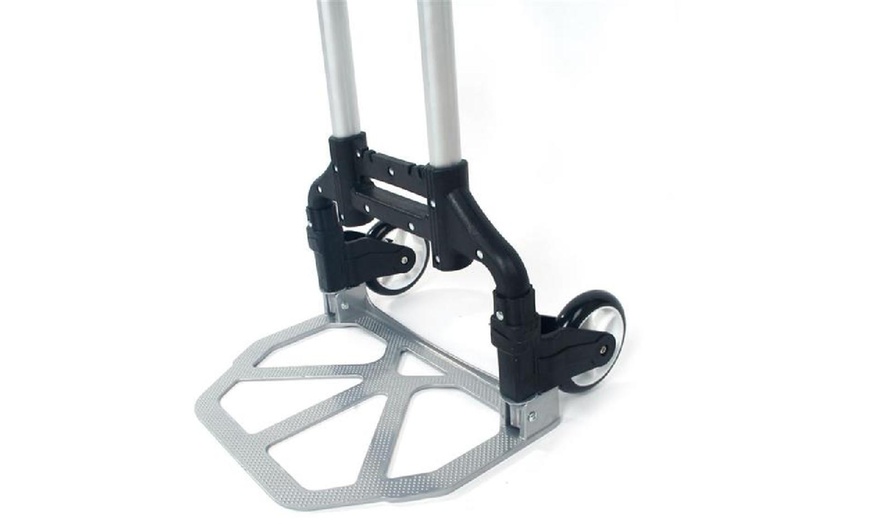 Image 8: Portable Folding Collapsible Aluminum Cart