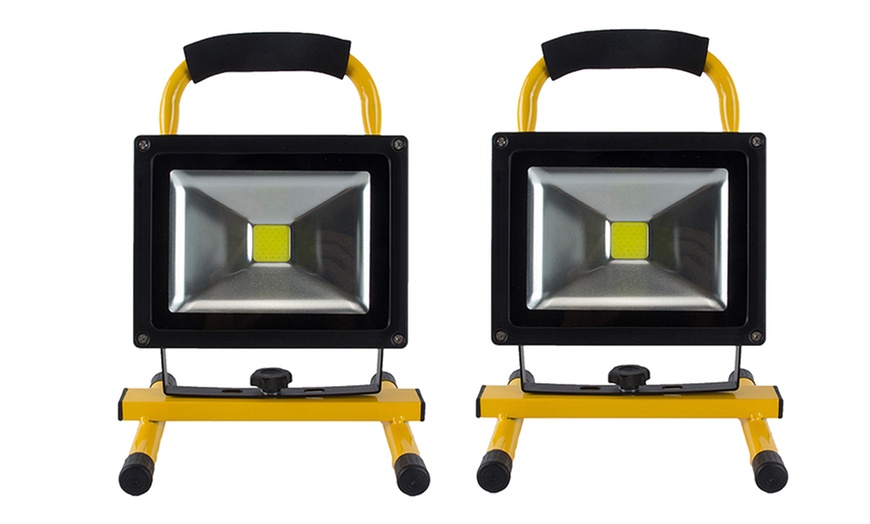 Image 10: Rechargeable Flood Light