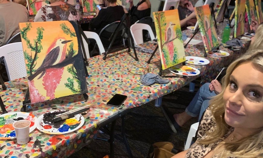 Image 9: Paint and Sip Session