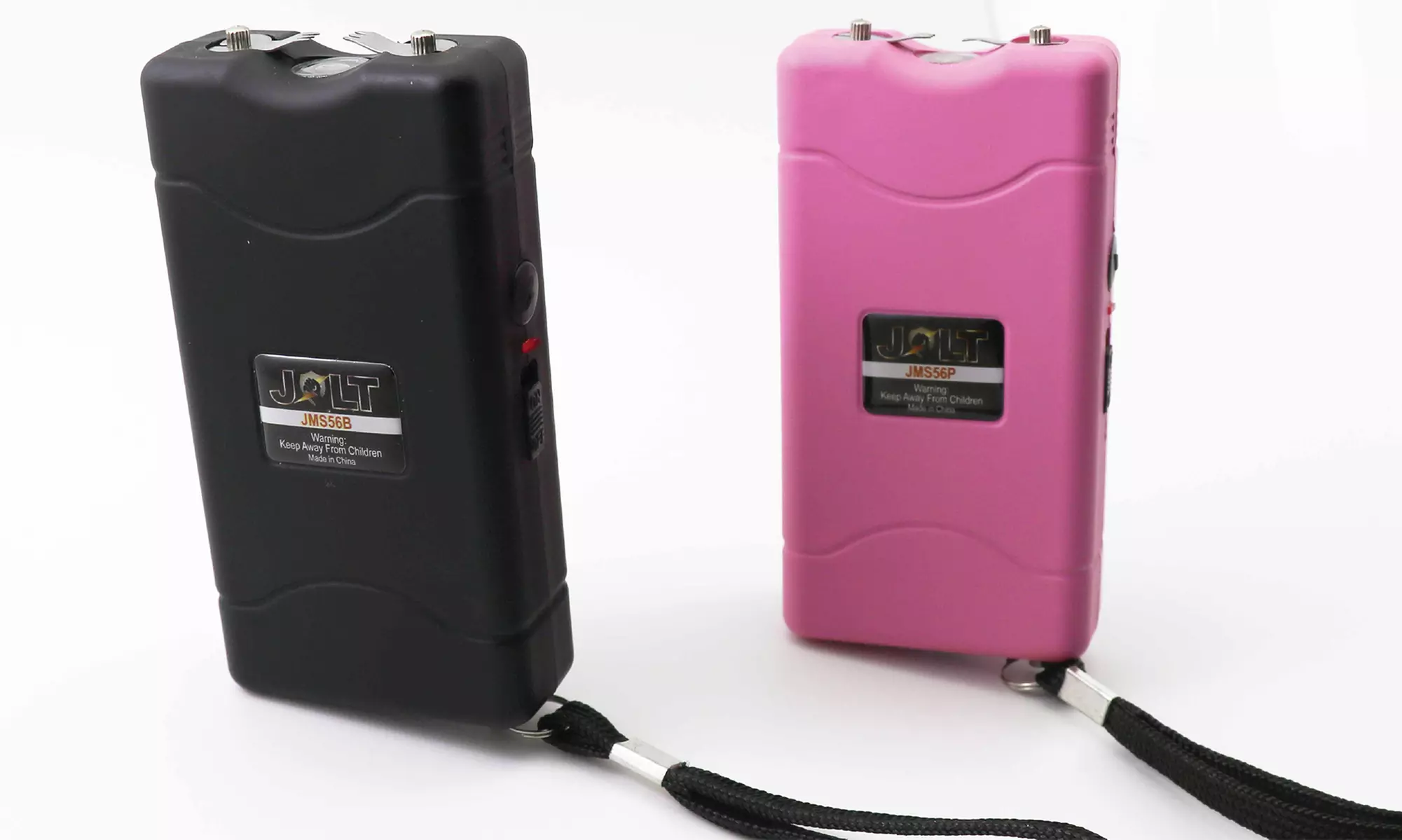 Jolt Mini Stun Gun 56,000,000 Volt with LED Flashlight and Holster - Primary Image