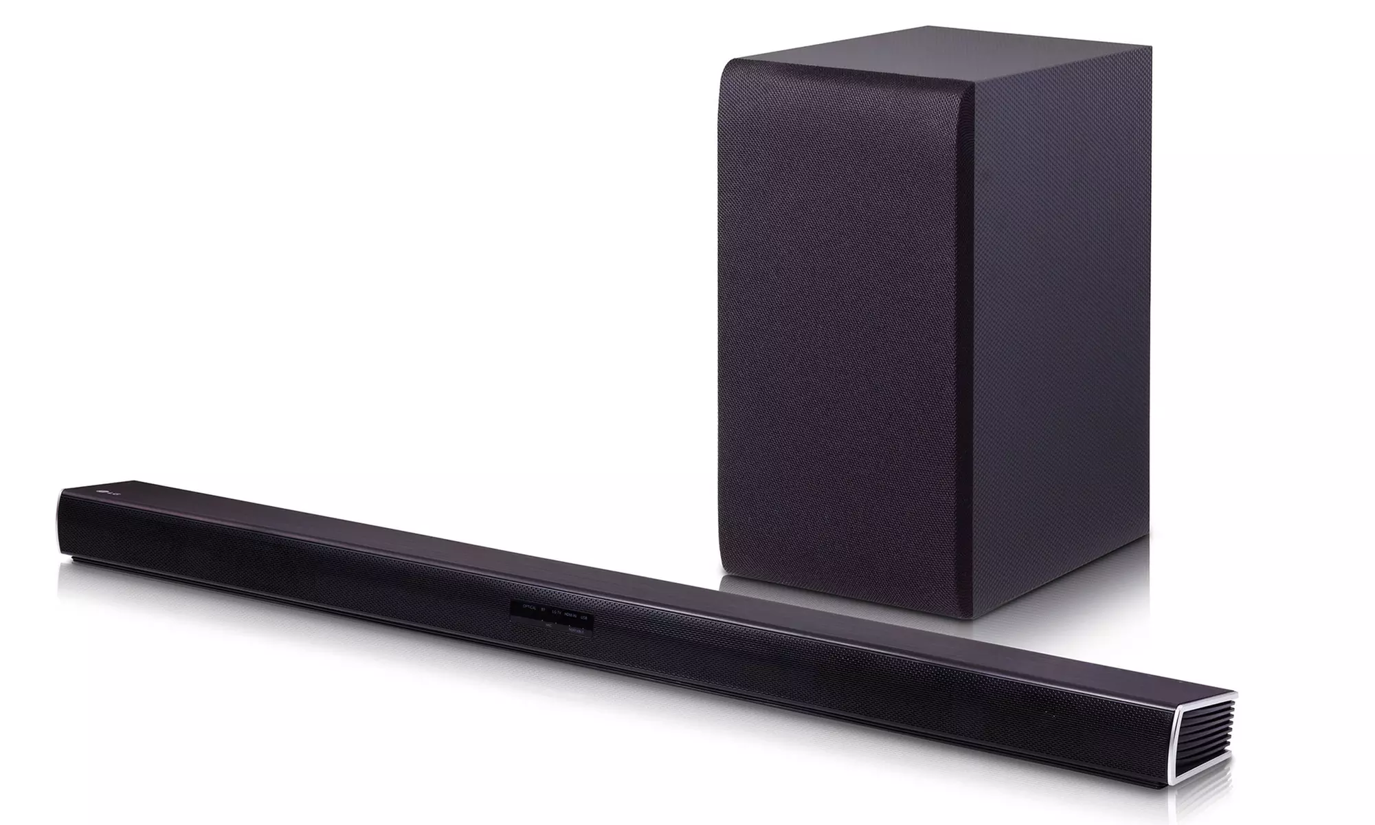 LG 2.1-Channel 300W Sound Bar with Wireless Active Subwoofer and Bluetooth (Refurbished) - Primary Image