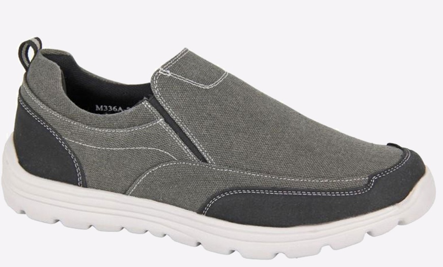 Image 1: Dek Orpington Slip-On Men's Trainers