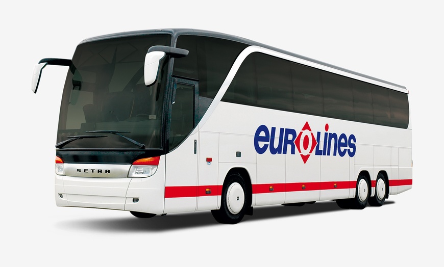 Image 1: £2 for 40% Off Eurolines Fares