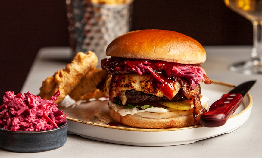 Image 1: Savor Tasty Burgers at Thistle Holborn in the Heart of London