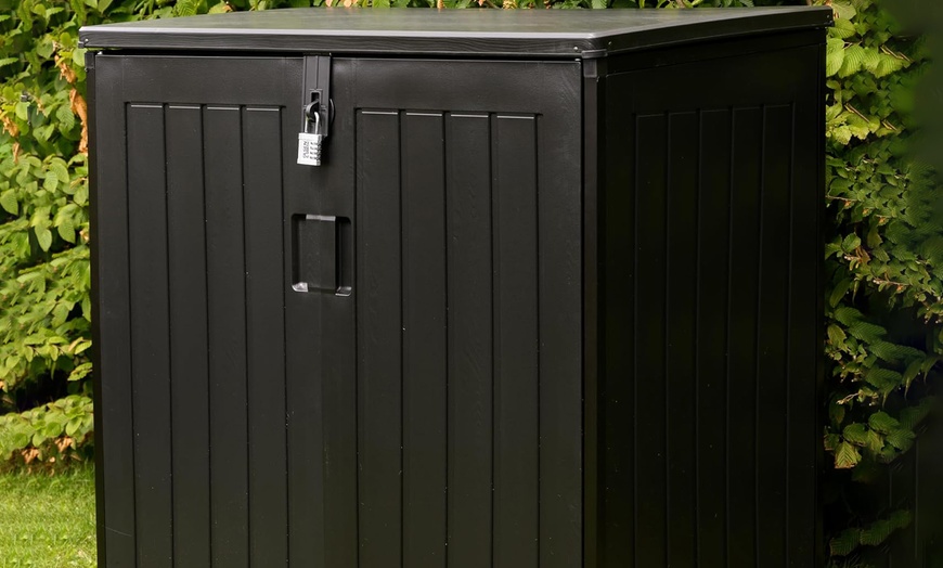 Image 1: Choice of 775L Garden Storage Box or 4ft 6'' Shed