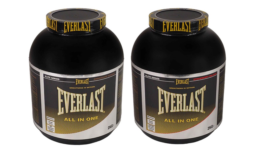 Image 1: Everlast 2kg Protein Powder