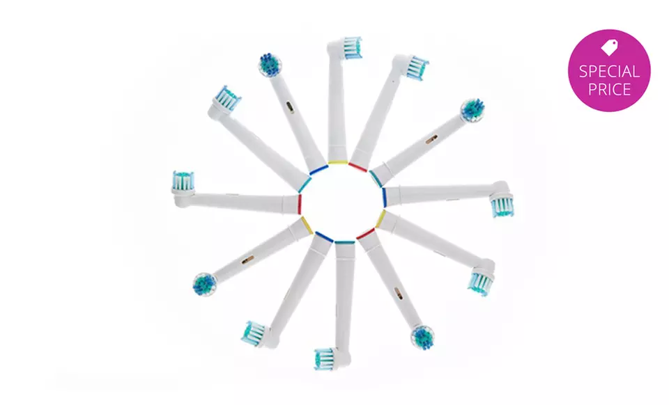 12-Pack of Replacement Toothbrush Heads - Primary Image