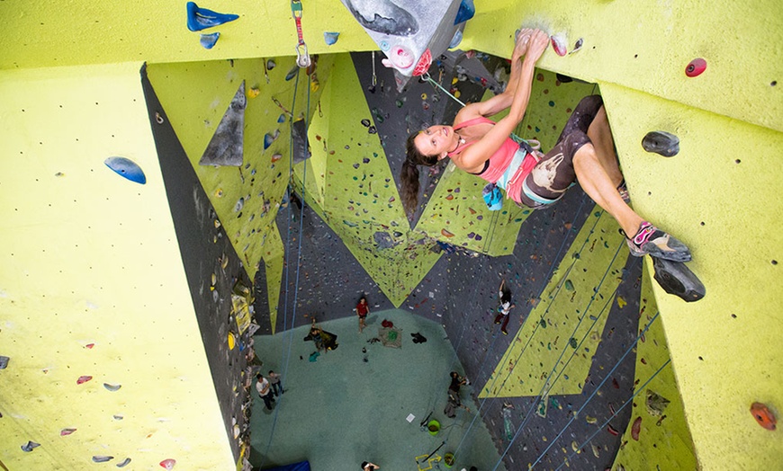 Image 1: Rock Climbing Package at Sydney Indoor Climbing Gym St Peters