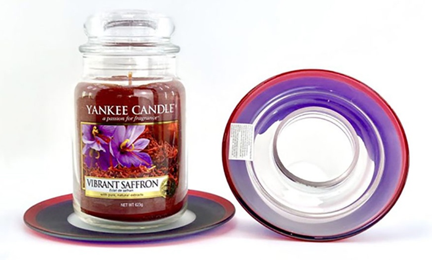 Image 5: Yankee Candle Shade and Tray Set