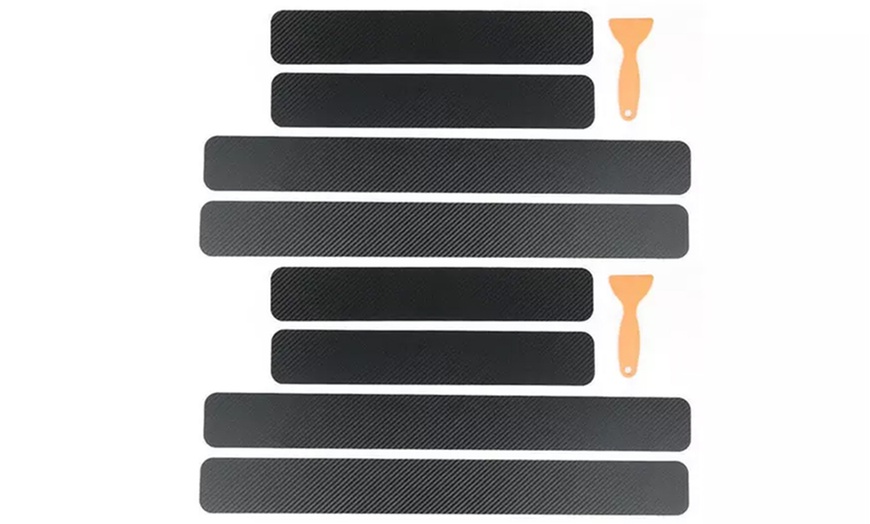 Image 4: Four-Piece Car Door Protective Sticker Set