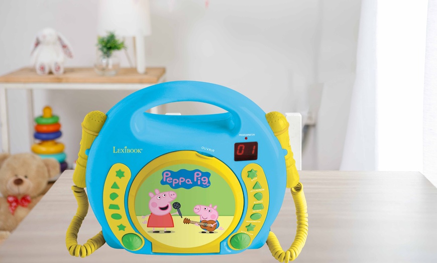 Image 2: Lexibook Peppa Pig CD Player