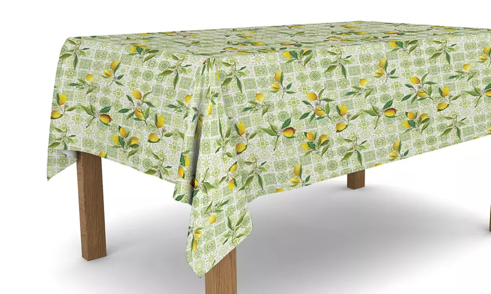 Nappe en toile cirée PVC résistante aux taches