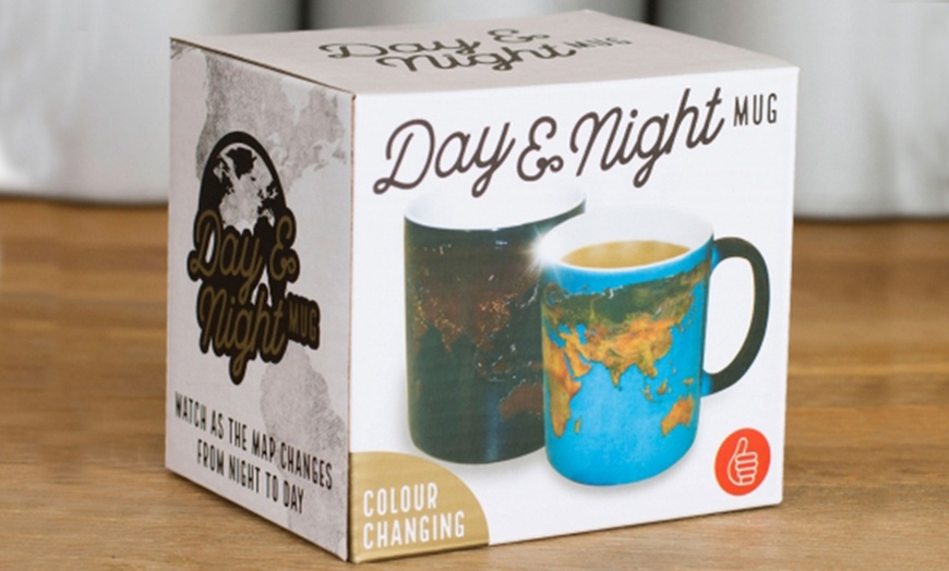 Image 1: Day and Night Mug