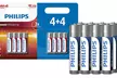 3 ou 4 lots de piles Phillips Ultra Alkaline AAA LR03 ou AA LR6 - Image 3