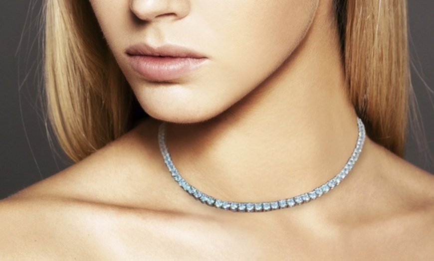 Image 1: Choker con cristalli Swarovski®