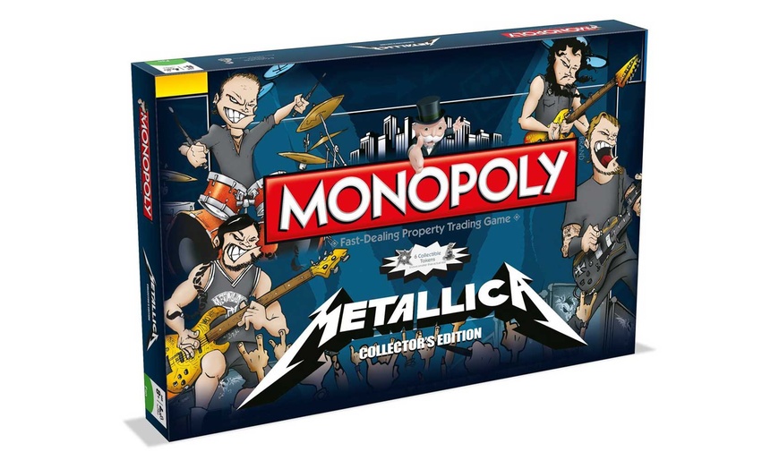 Image 3: Metallica Monopoly Board Game