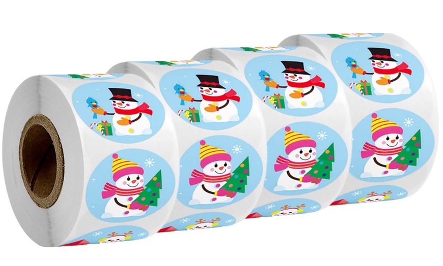 Image 10: Merry Christmas Sticker Roll