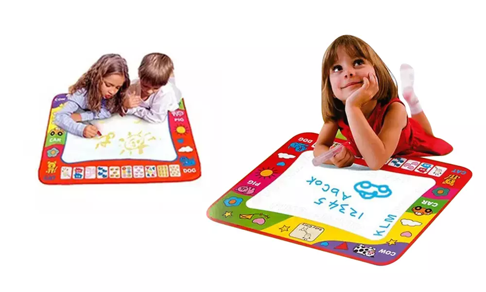 1x, 2x oder 4x Magische Kritzelmatte mit Wasserstift