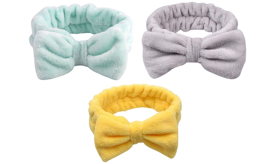 Image 21: Bow Plush Headband