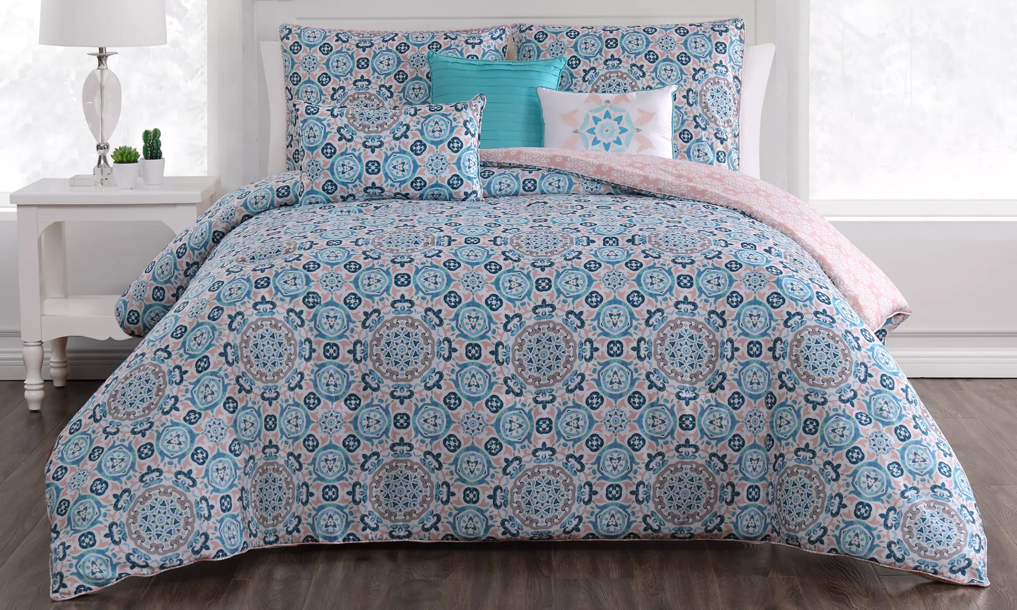 Addison Home Lawton Reversible Comforter Set (5- or 6-Piece) - Image 6