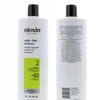 Image 15: Nioxin Cleanser Shampoo and Scalp Therapy Conditioner Liter 33.8 oz Set Combo