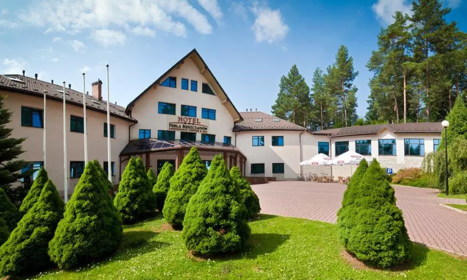 Pokój double z HB w hotelu Geovita Perła Bieszczadów k.Ustrzyk Dolnych