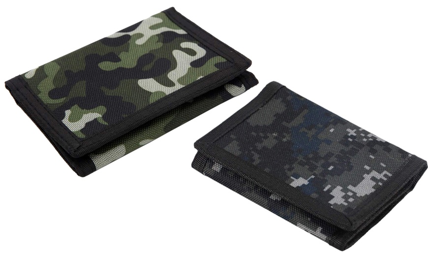 Image 12: Slim Camouflage Wallet