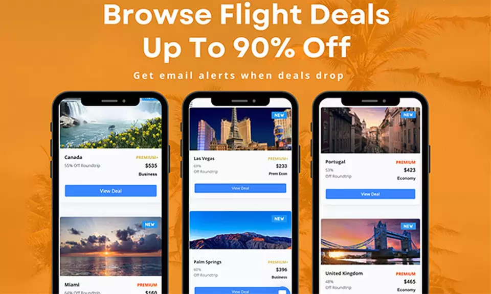 One-Year Subscription Subscription to Dollar Flight Club Premium or Premium+ (Up to 74% Off) - Second Medium