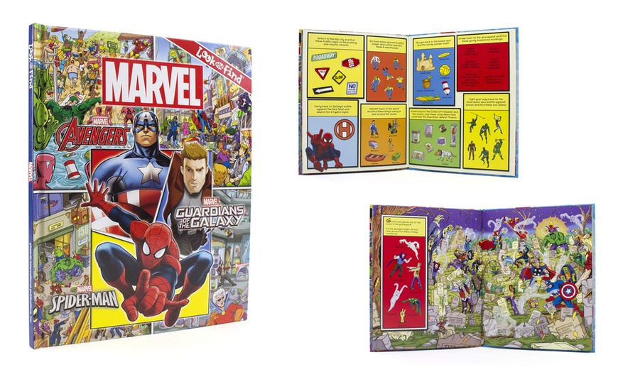 Image 3: Marvel Look and Find Books 3-Pack