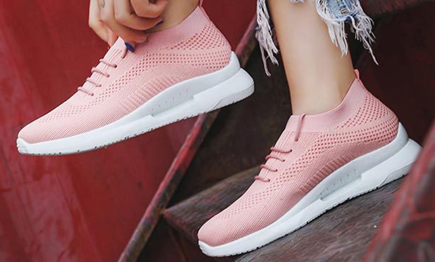 Image 7: Lace-Up Women's Sneakers