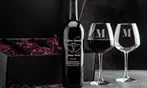Personalized Wine Gift: Custom Etched Wine Bottles & Gift
