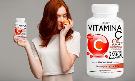 Fino a 360 compresse di vitamina C masticabili Line@Diet
