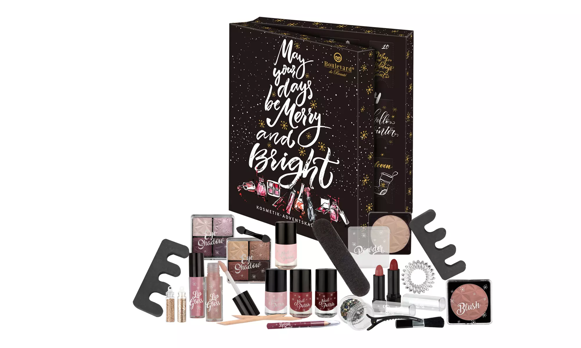 Calendrier de l'avent Beauty In A Book : 24 articles de maquillage - Primary Image