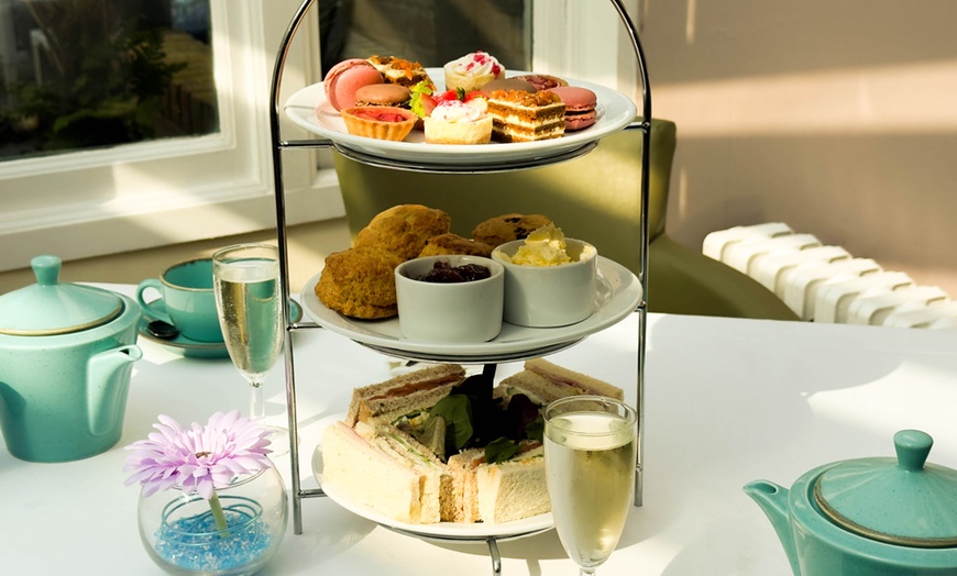 Image 8: A Premium Afternoon Tea for 2 or 4, with Glass or Bottle of Prosecco  