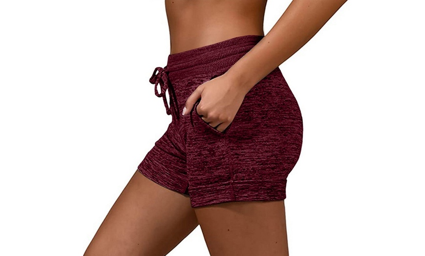 Image 6: Women's Stretchy Fitness Shorts