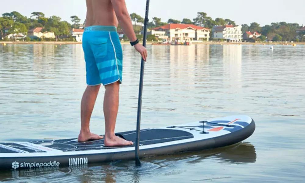 Tabla hinchable de paddle surf con bolsa de transporte y accesorios, de Simple Paddle - Primary Image