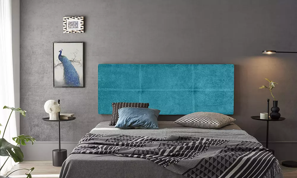 Cabecero Dalia tapizado en tela nido antimanchas Acualine